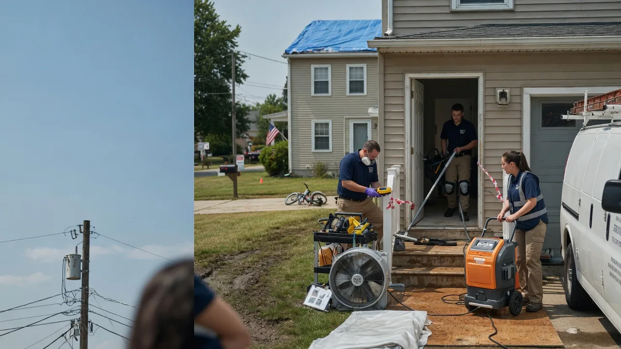 Water Damage Repair in Shirley, IL near me